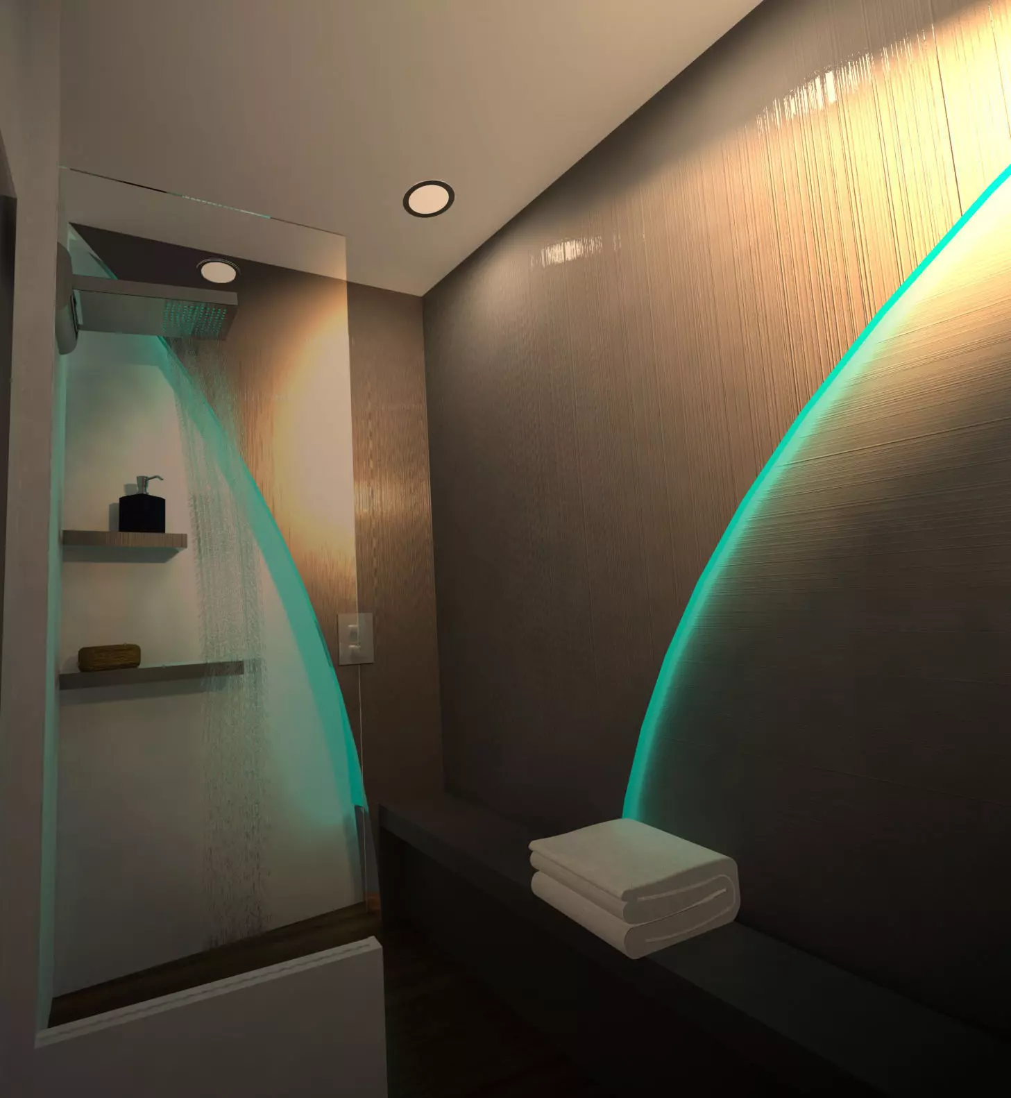 Bathroom interior Free 3D model