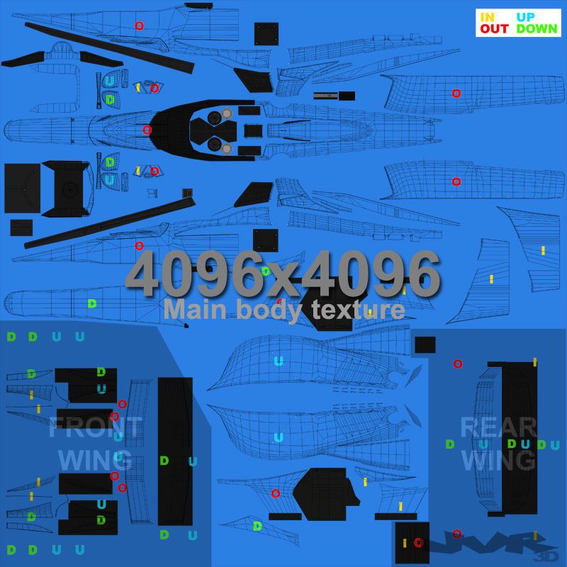 Indycar 2020 - Oval version 3D model_20