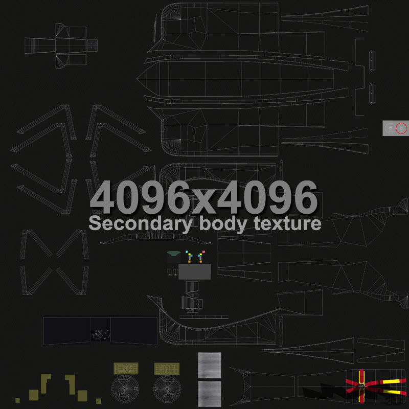 Indycar 2020 - Oval version 3D model_21