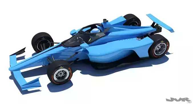 Indycar 2020 - Oval version 3D model