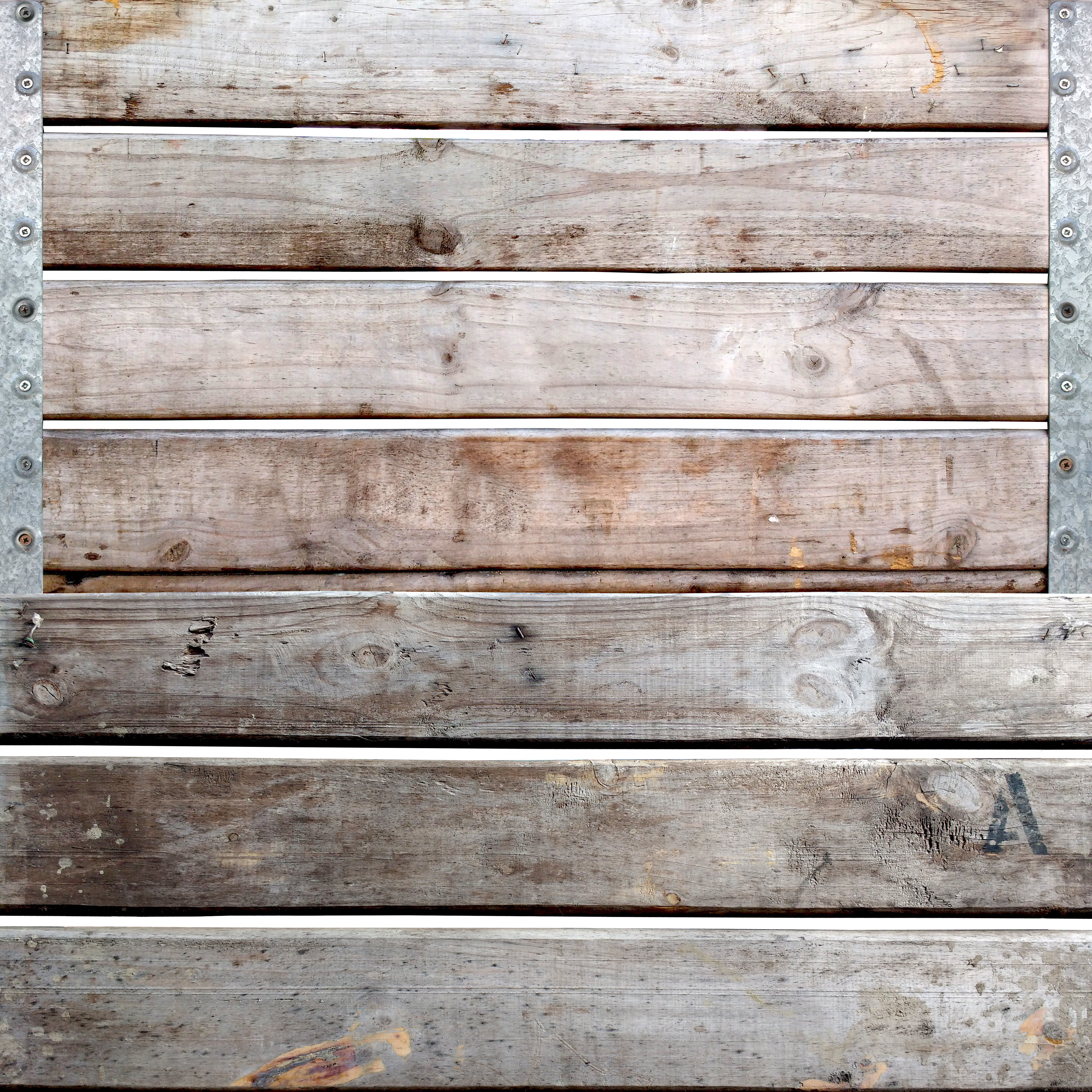 Wooden fruit crate 3D model_5