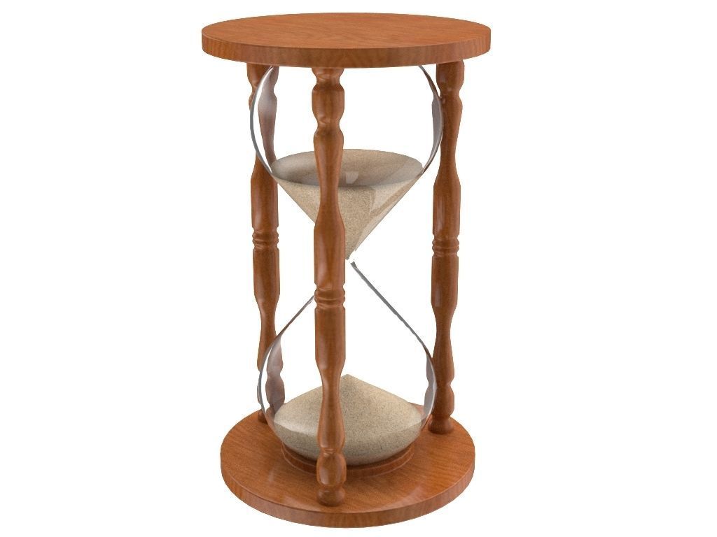 Sand Clock 3D model_7