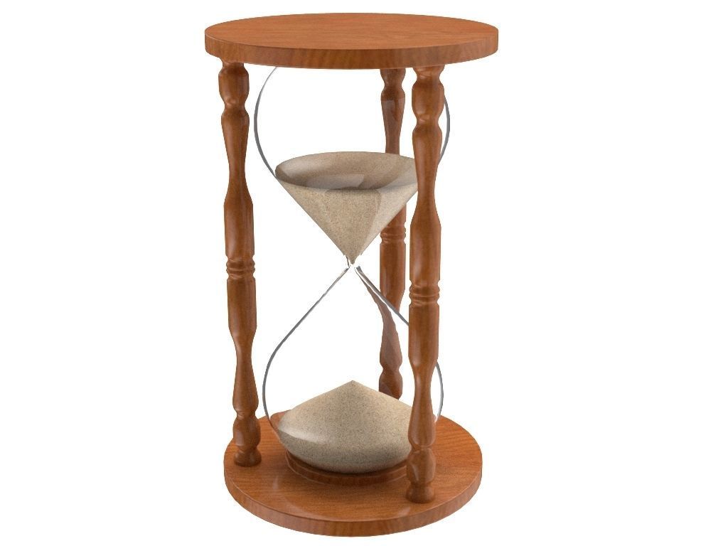 Sand Clock 3D model_6