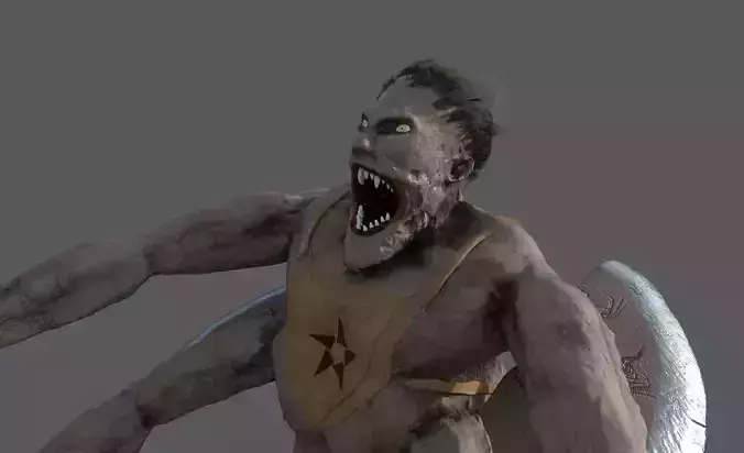 ArmStrong zombie with arms and legs