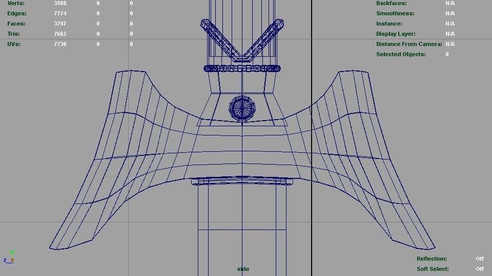 Weapon Collection 2 sword Low-poly 3D model_31