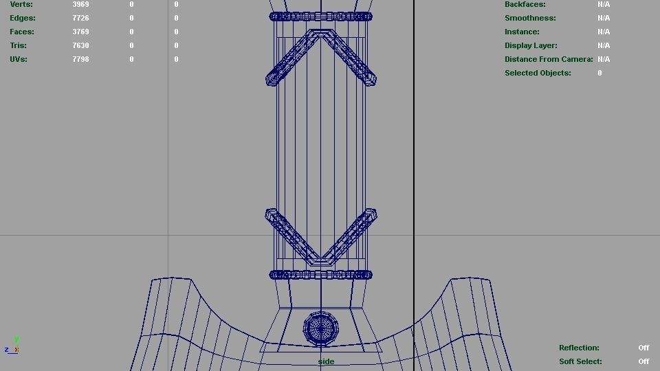 Weapon Collection 2 sword Low-poly 3D model_32