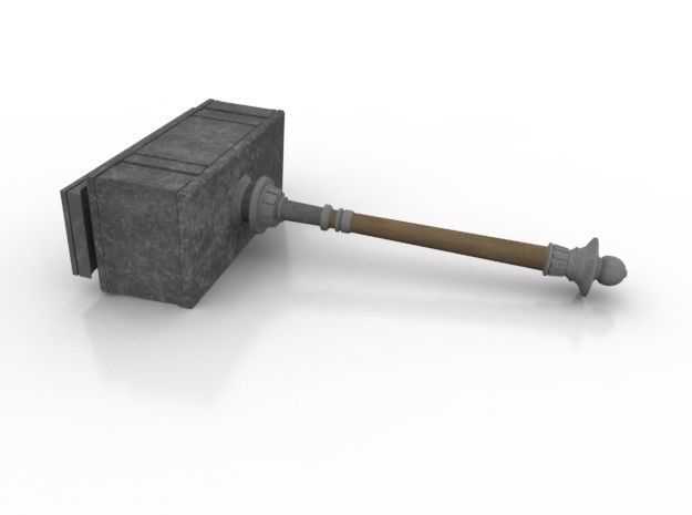 Weapon Collection 2 sword Low-poly 3D model_12