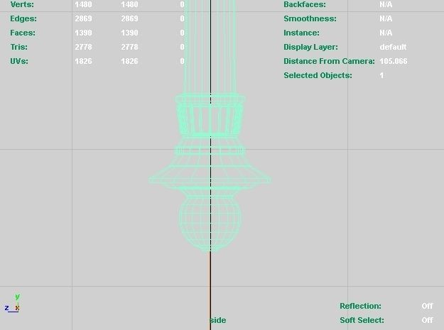 Weapon Collection 2 sword Low-poly 3D model_21