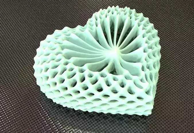 LOVE STRUCTURE SHAPE  3D print model