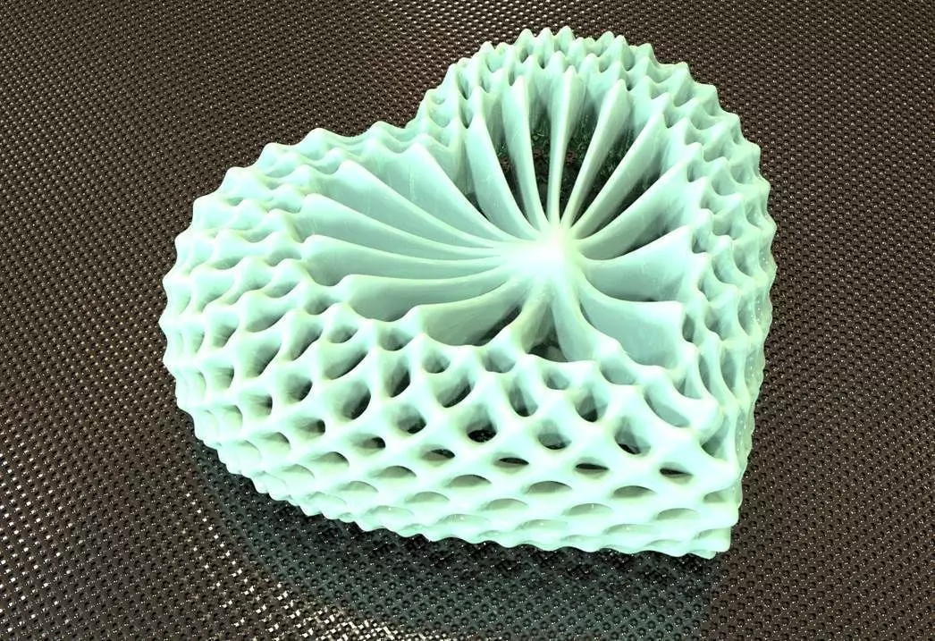 LOVE STRUCTURE SHAPE  3D print model_0