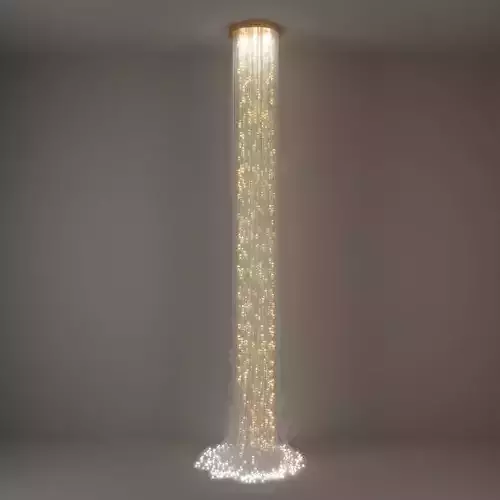 Chandelier Fiber Optic 3D model