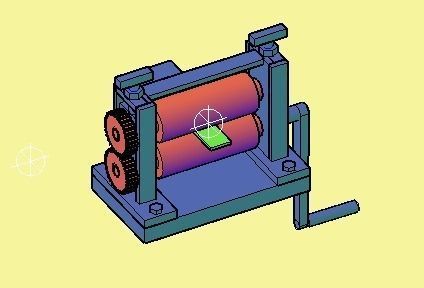 Rolling rig free 3D model | CGTrader