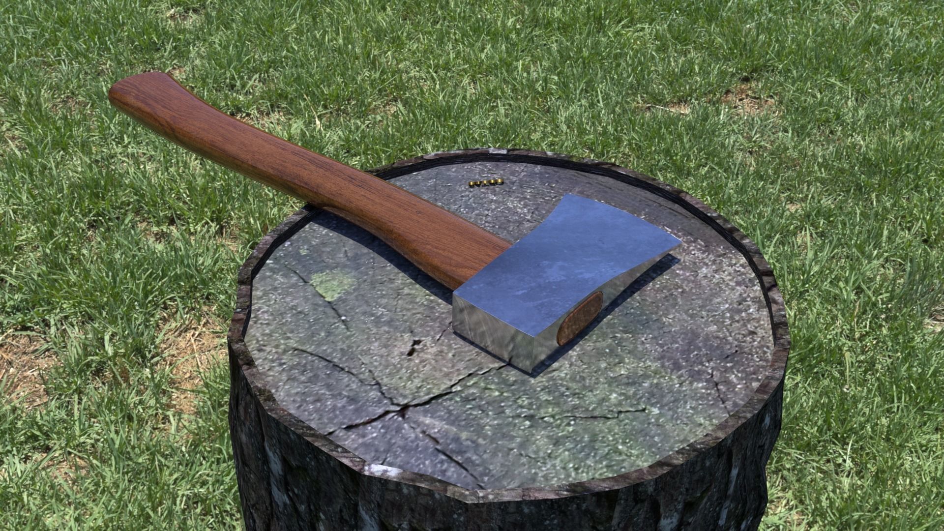 ORTAS AXE NO 6 NEW REALISTIC  AXE 3D PRINTABLE 3D print model_13