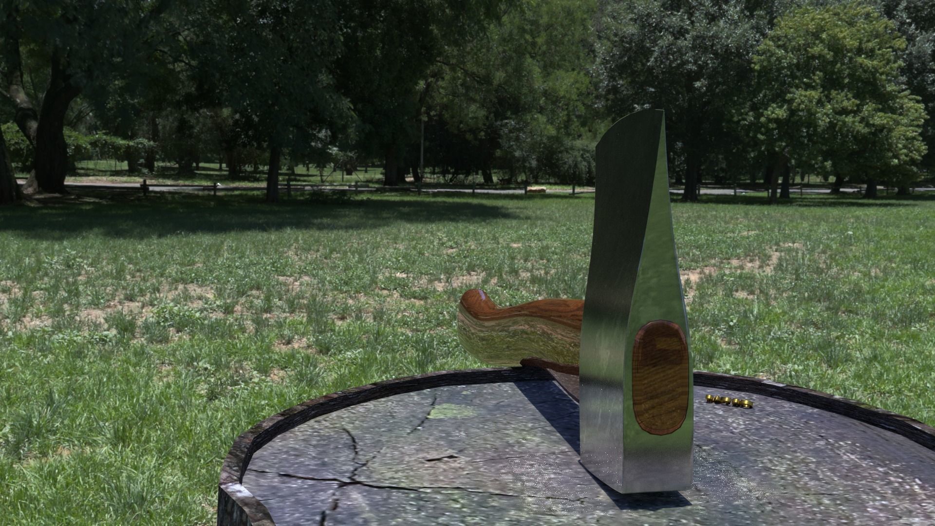 ORTAS AXE NO 6 NEW REALISTIC  AXE 3D PRINTABLE 3D print model_4