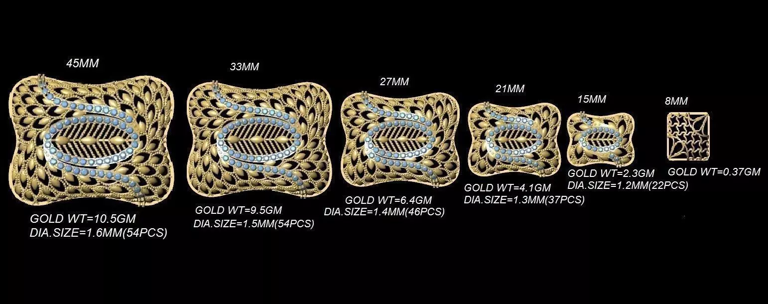 vrpnd2849 structure of gold nanoparticles 3D print model_0