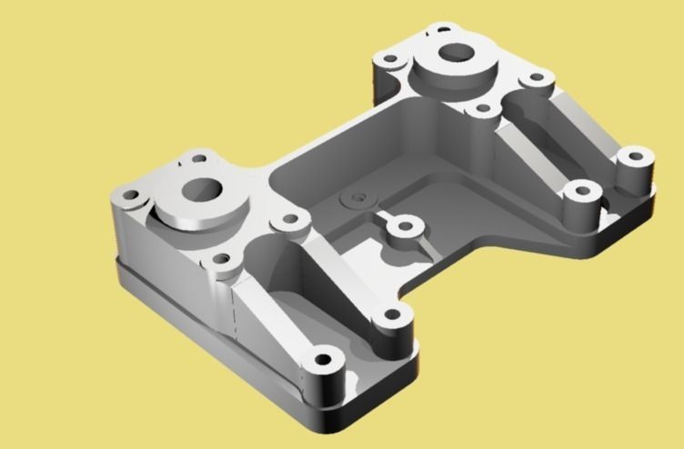 Aircraft Bracket Free 3D model