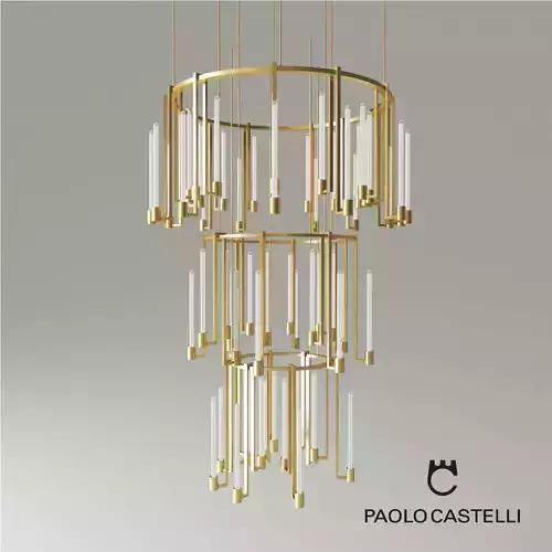 Chandelier Kali 2 and 3 Ring from Paolo Castelli