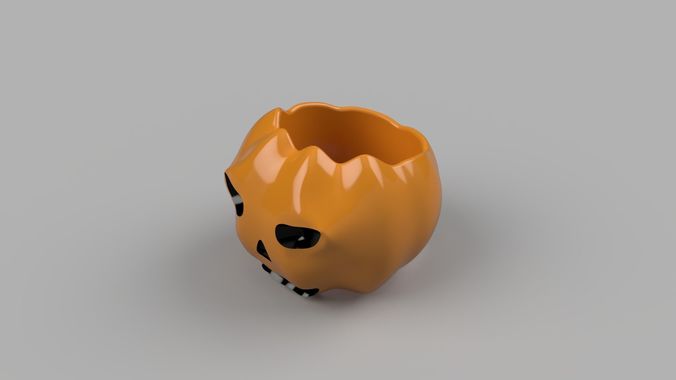 Jack O Lantern Ring 3D print model