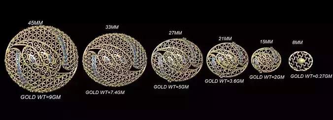 vrpnd2749 gold spiral