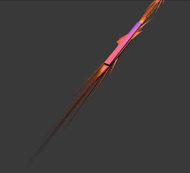 sword tip 3D model_2