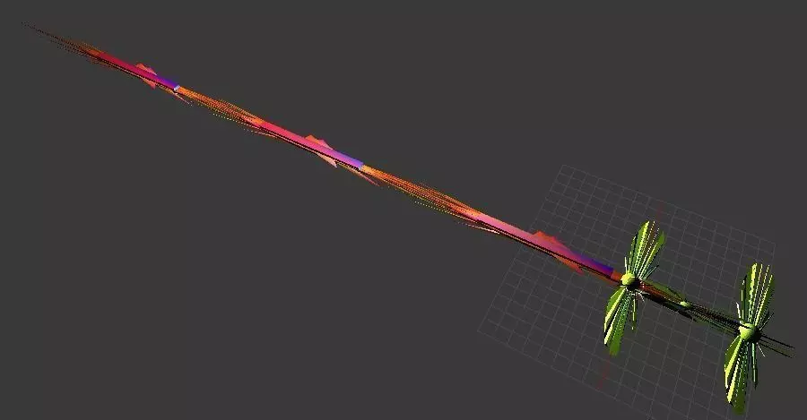 sword tip 3D model_0