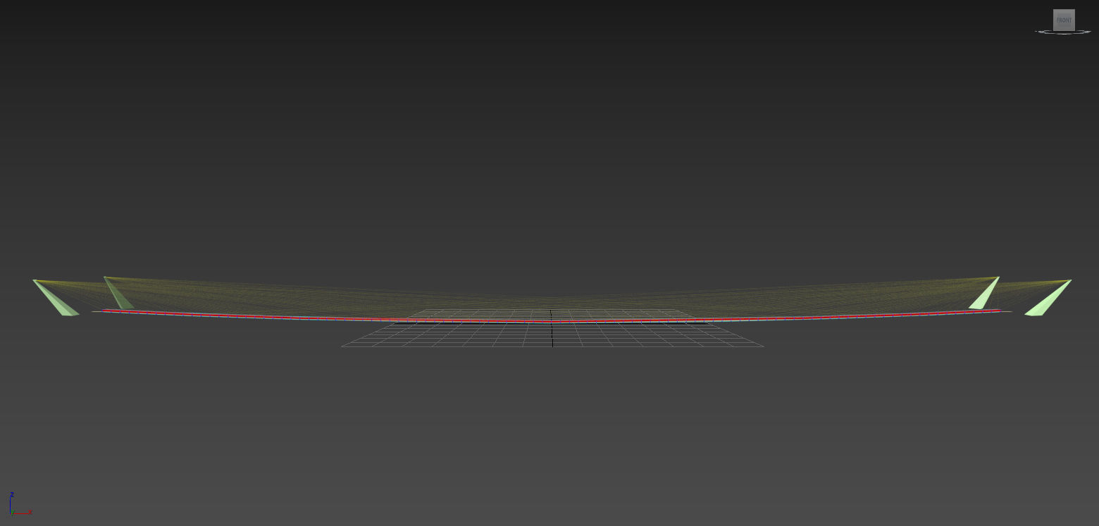 Bridge suspension - 3D model Max-Lumion 3D model_11