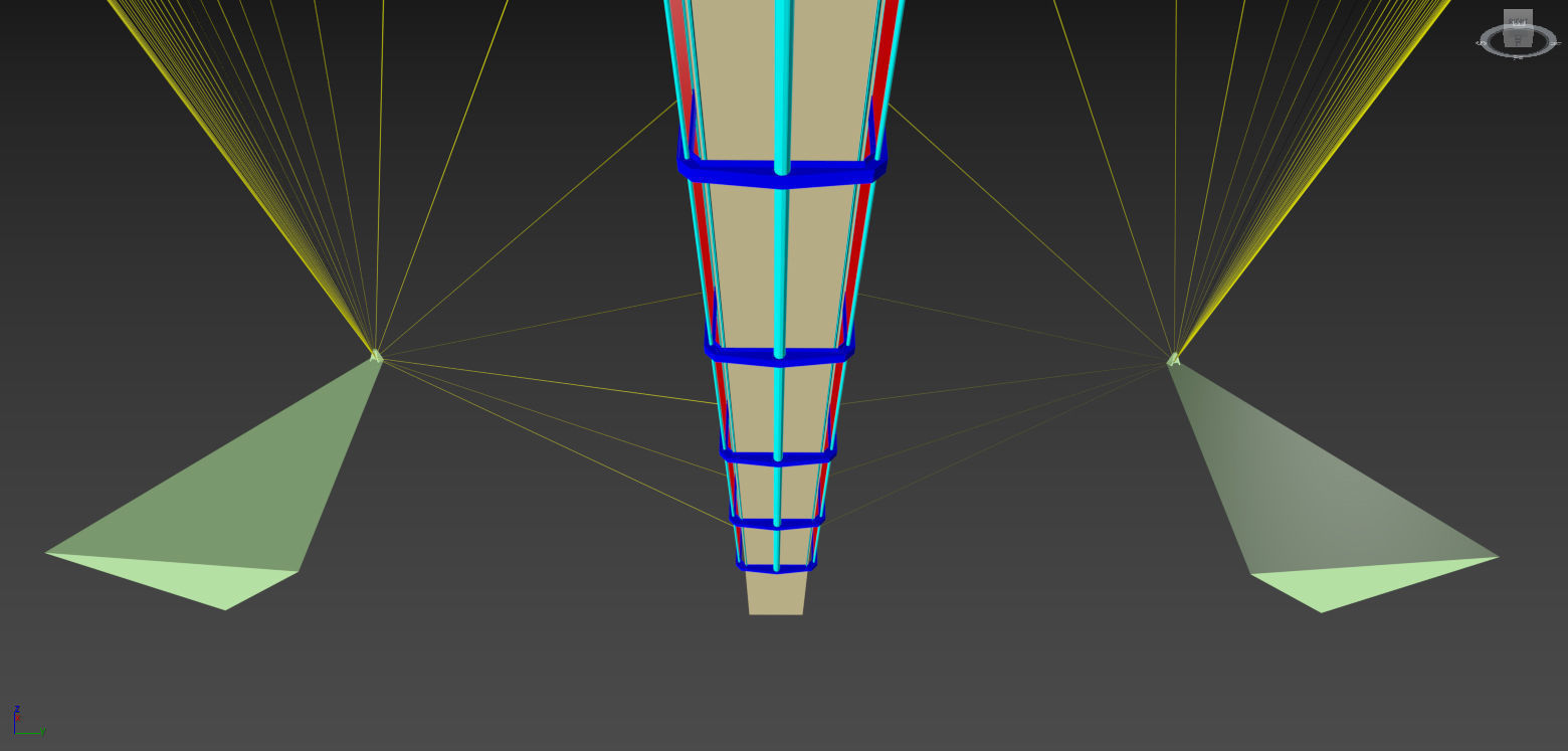 Bridge suspension - 3D model Max-Lumion 3D model_9