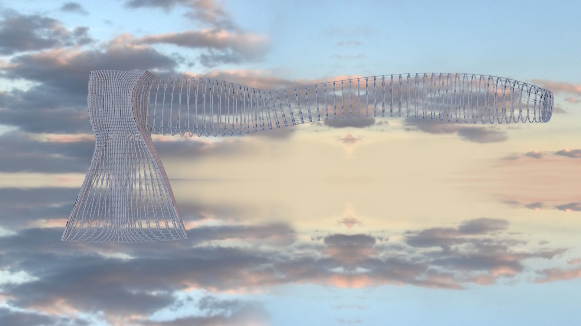 ORTAS AXE NO 9 REALISTIC GAME READY AXE 3D PRINTABLE 3D print model_9