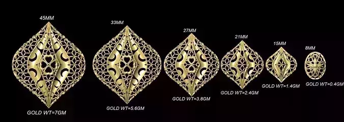 vrpnd2642 gold leaf design
