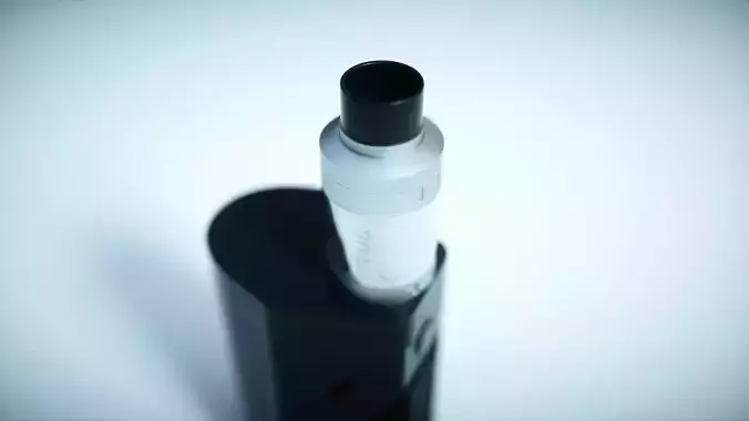 Electronic Cigarette and Vape 3D model