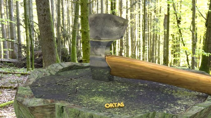 ORTAS AXE NO 10 3D PRINTABLE 3D print model