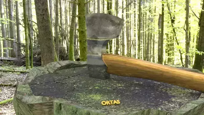 ORTAS AXE NO 10 3D PRINTABLE 3D print model