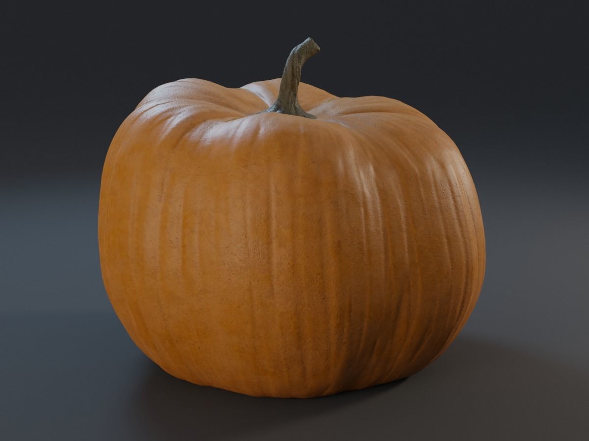 Halloween Pumpkins 3D Model Collection_2