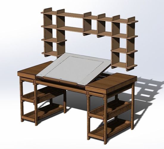 designer table 3D model