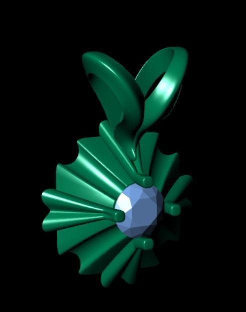  Pendant  bi 3  3D print model_13