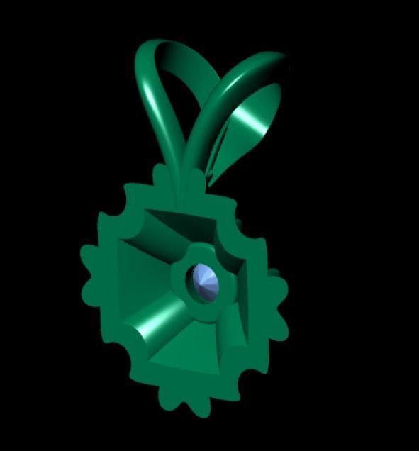  Pendant  bi 3  3D print model_10