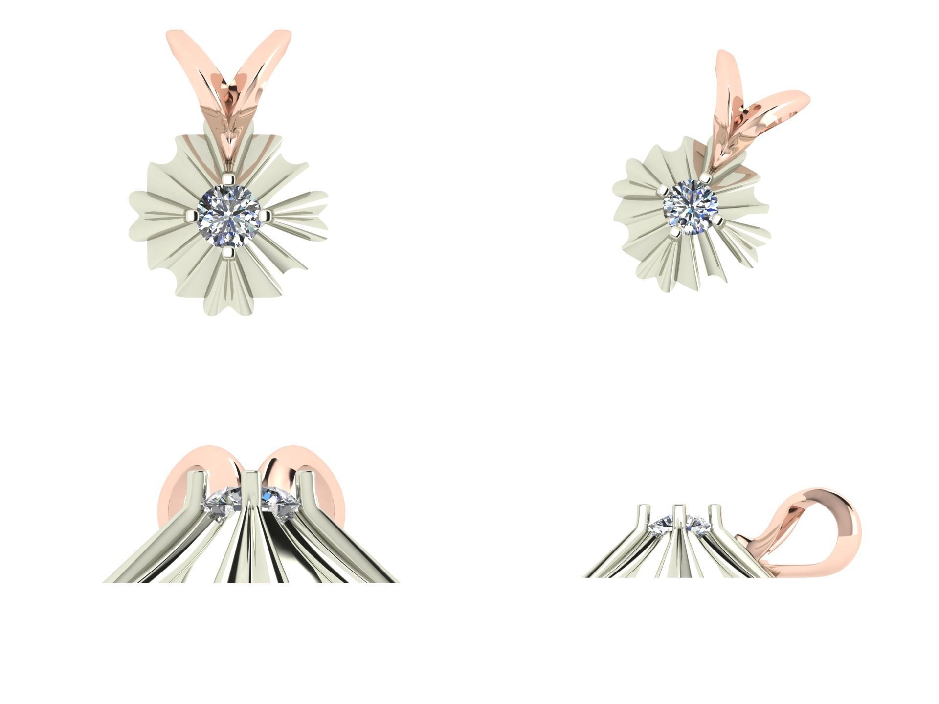  Pendant  bi 3  3D print model_5