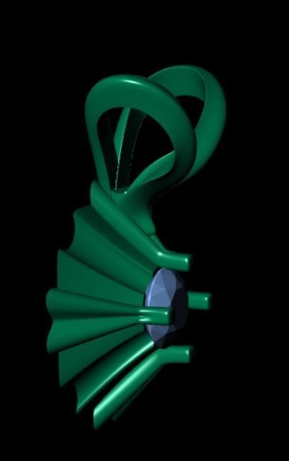  Pendant  bi 3  3D print model_7