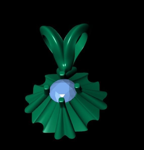  Pendant  bi 3  3D print model_12