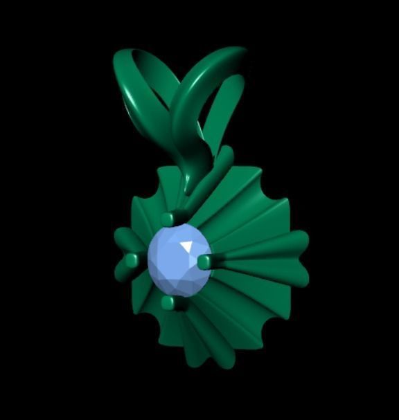  Pendant  bi 3  3D print model_8