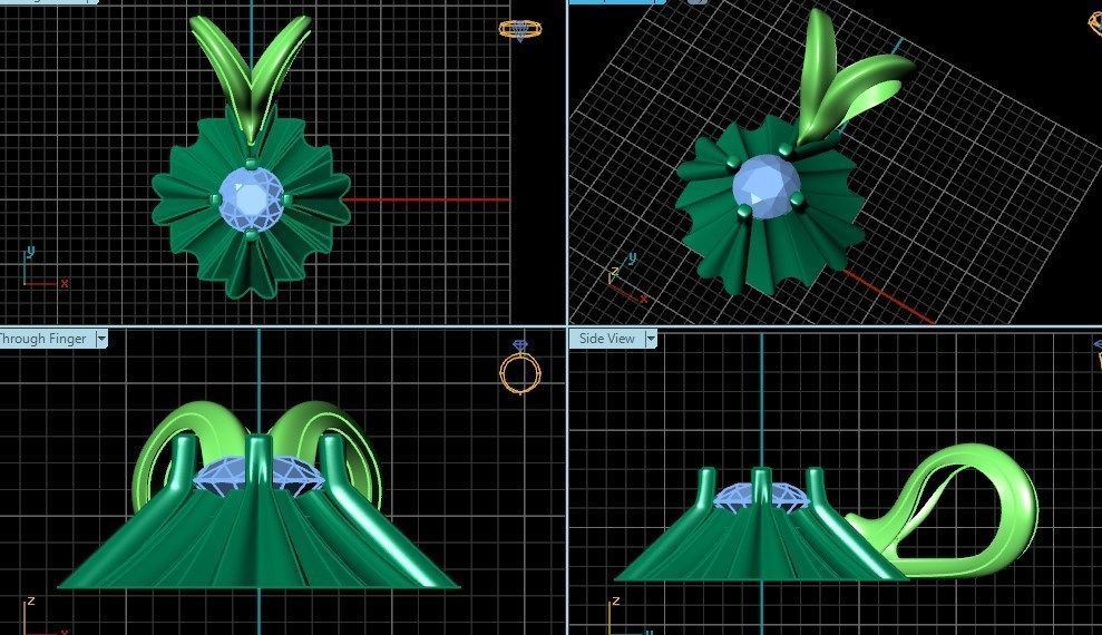  Pendant  bi 3  3D print model_3