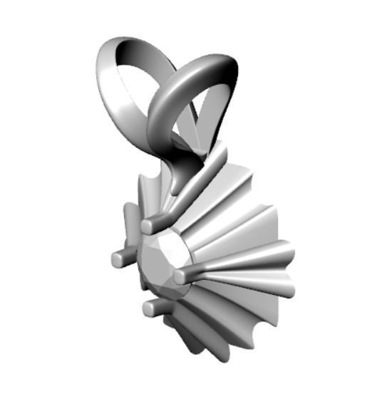  Pendant  bi 3  3D print model_14