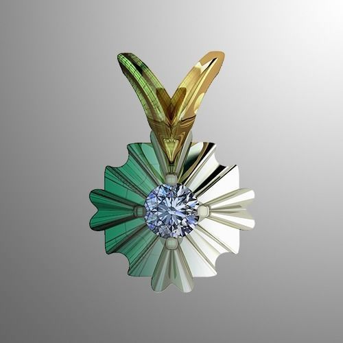  Pendant  bi 3  3D print model_1