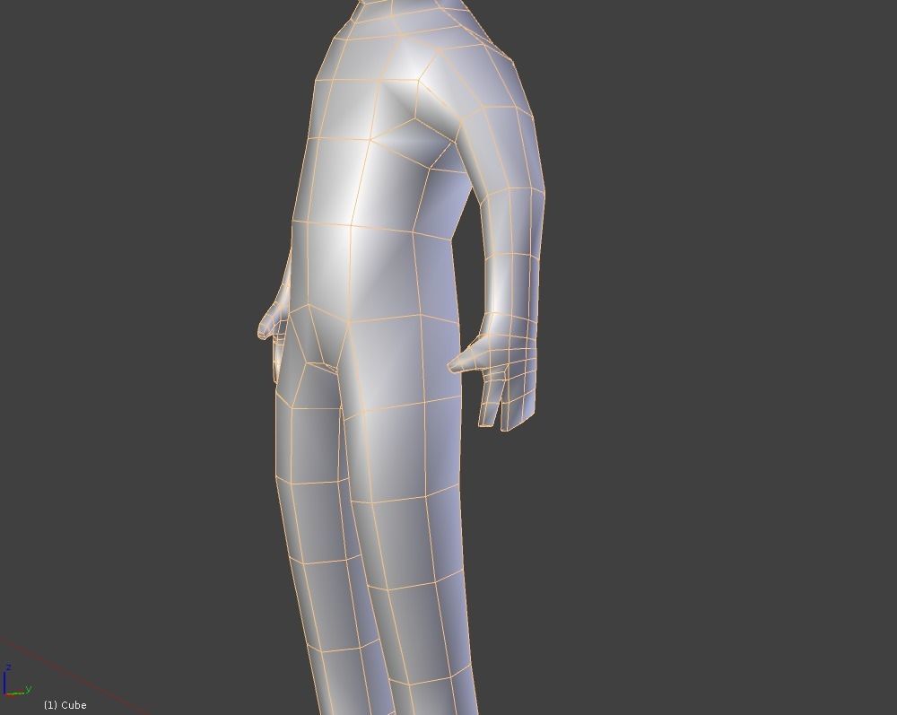 Chibi Boy 3D 3D model_2