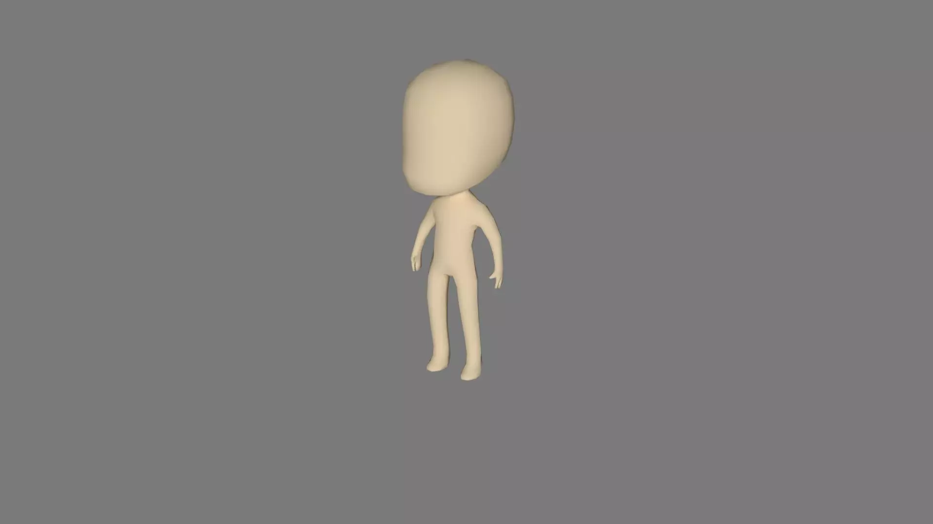 Chibi Boy 3D 3D model_0