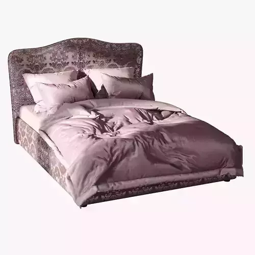 Bed Melany 3D model