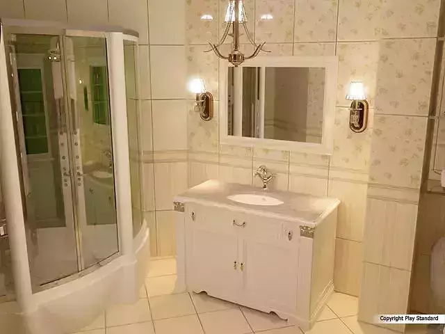 Bathroom in classical style