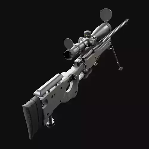 Accuracy International AWM L115A3 3D model