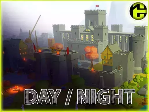 Low Poly Medieval World