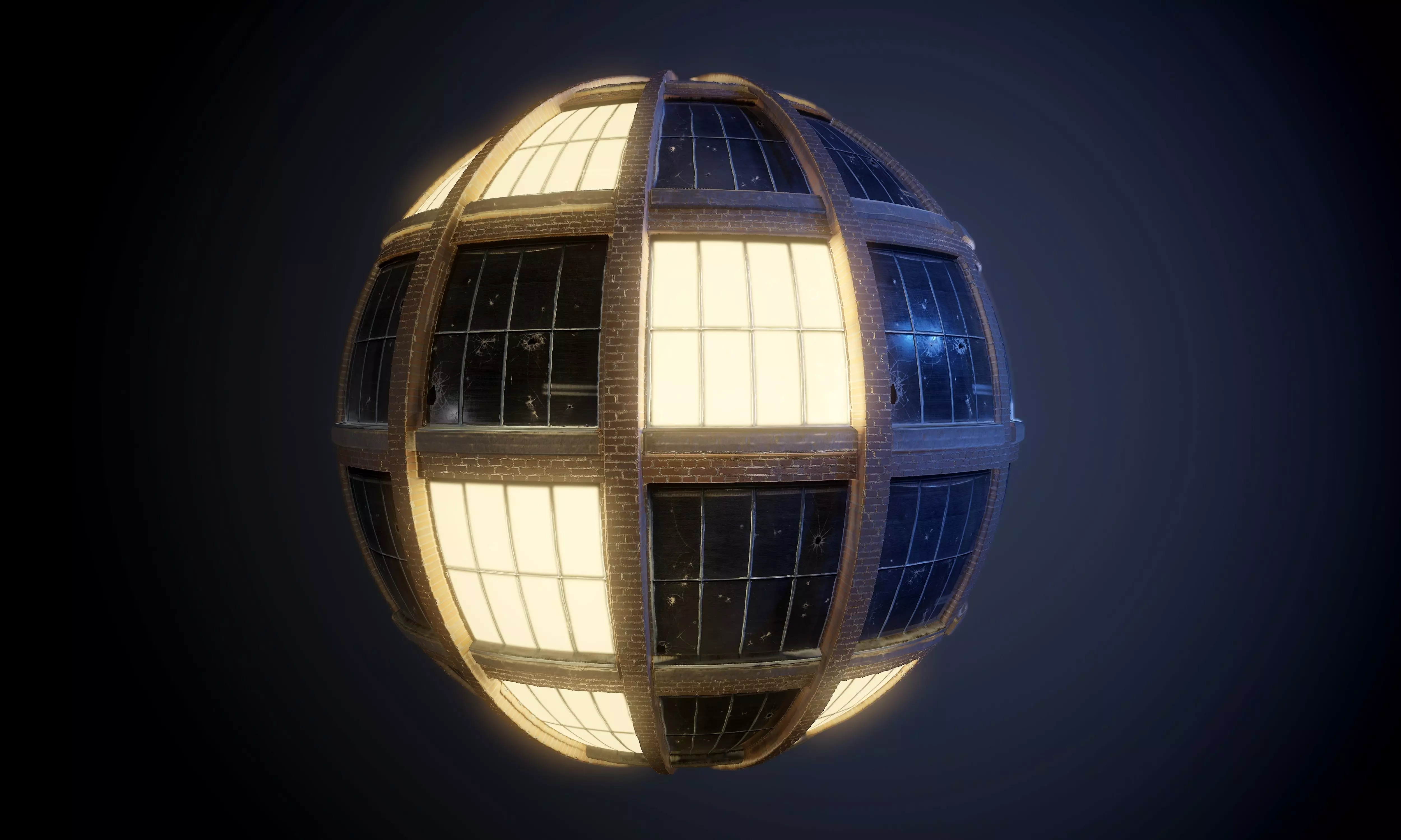 City Building Windows PBR SEAMLESS Texture Texture